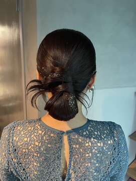 シャルムバイケンジ(Charm.by KENJE) 【カチモリシニヨン】結婚式/二次会/銀座/有楽町/アレンジ