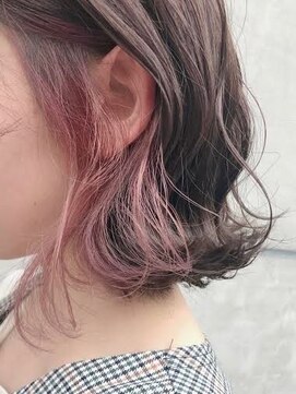 ルミヘアー 県庁藤江店(Lumi hair) 《Lumi hair》インナーカラー/ショート/髪質改善