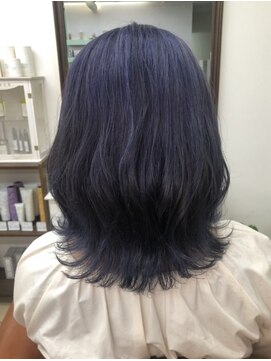 シャルティア(SHALLTIA) ブルーラベンダー【山口市美容室】【山口市ハイトーン】