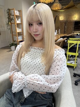 ココルアナ(coco luana) ブランドカラー/ハイトーン/韓国/レイヤーカット