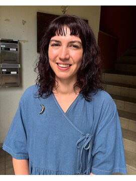 コレットヘアー ザモリオカ(Colette HAIR the MORIOKA) 【みなみ】ナチュラルウェーブレイヤー×レッドブラウン