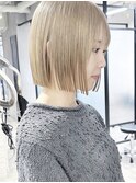 ミルクティーベージュホワイトブロンドラベンダーミルクティー