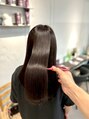 カレンアンドエクラート 大宮(KAREN&ECLART) シルキーストレート☆メテオ＋縮毛矯正でツヤっぽく反射します！