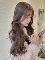 ルプル バイ フェイス 磯子(L'pul by face)&nbsp;マロンベージュ/韓国風顔周りレイヤー【スタイリスト桂口】