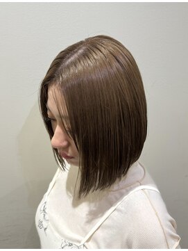 インフィニティー infinity HAIR SPACE BLOOM 透明感ベージュカラー