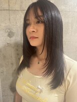 ヘアーアンドメイク ファット(Hair&Make PHAT)&nbsp;似合わせ小顔レイヤーカットシースルーバング20代30代40代