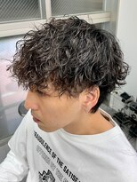 ジーニー 新百合ヶ丘(Genie) ダークアッシュニュアンスパーマ韓国マッシュベリーショート