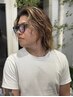 【初回10%OFF】カットコース＋メッシュ（顔剃＋眉トリム＋シャンプー）