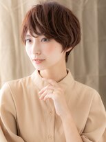 カバーヘア ブリス 北浦和(COVER HAIR bliss)&nbsp;細めハイライト大人かわいい丸みショートTd1北浦和20代30代40代