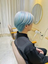 ルコル(LUCOL) シルバー×ライトブルー