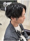 men's/センターパート/メンズパーマ/メンズカット/布施駅