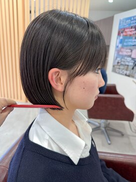 360度かわいいミディアムボブ