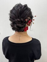 アカネ(Akane)&nbsp;お呼ばれヘアセット　ヘアアレンジ　10代 20代