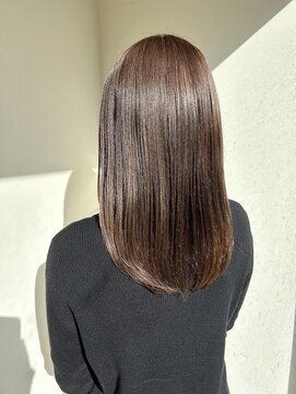 ペスカケイクリエイティブ(PESCA K-CREATIVE) 赤みのないブラウン×ナチュラルストレート