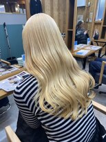 アフターニュース 新潟(afternews)&nbsp;ブロンドベージュ/ダブルカラー/ケアブリーチ/髪質改善/駅南