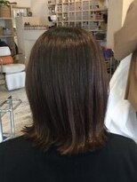 アシャ ヘアー ソリューション 神戸店(asha hair solution)&nbsp;イメチェン/ピンクベージュ/アンブレラカラー/前髪/摂津本山