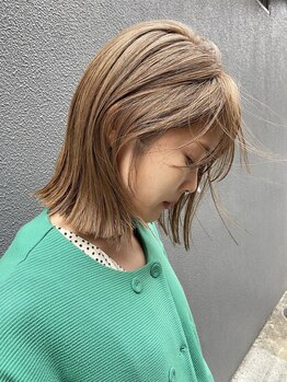 イオ(io)の写真/なりたい髪色を丁寧にカウンセリング☆曖昧なイメージも、しっかり共有して理想のカラーへ！