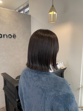 カノエ 宇部小串店(canoe) 透明感カラー/髪質改善