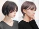 アグ ヘアー ピア 久喜青毛店(Agu hair pia)の写真/髪質と骨格に合わせた扱いやすいショート・ボブ◎