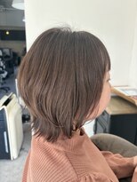 ナンバーフォーナチュラル(NO4 natural) 42. グレージュ/マッシュウルフ/似合わせ/ツヤ感/垢抜け