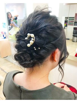 エイミー バイ ハセ(Aimee by HASE) 編み込みアレンジ