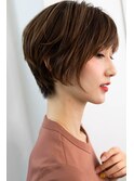 エッジショート＿ハンサムショート ＿縮毛矯正【新宿】