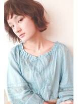 ベラ 自由が丘(BELLA) 【BELLA】ドライな質感の切りっぱなしボブ