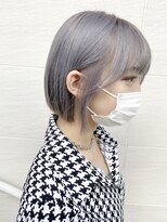 カモン(CAMON)&nbsp;【ブリーチ2回必須】ハイトーンカラーラベンダーグレー