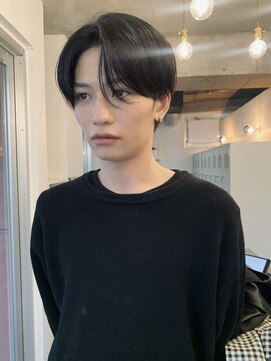 バイフィフス 原宿/表参道(by fifth) ◇センターパート ニュアンスパーマ 韓国ヘア 前下がり