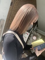 ラフ 難波店(LAFF)&nbsp;#黒髪#ボブルフ#ネビージュ#小顔#ワンレン