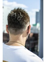 クレドガーデン 吉祥寺店(CRED GARDEN)&nbsp;爽やかアップバンク×黒髪刈り上げ×バーバースタイル /吉祥寺