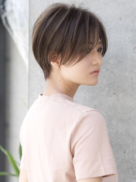 エインアンリー 表参道(AIN.ANLY.) 前髪なし大人ショート20代30代40代【AIN.表参道】川原大地