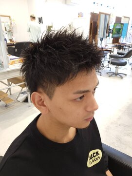 レジット メンズ ヘアサロン(LEGIT MEN's HAIR SALON) アップバングショート
