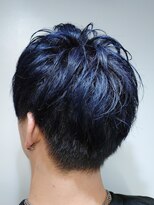 ヘアジーナ(Hair Jina)&nbsp;王道スタイル☆ブルーブラックソフトマッシュ