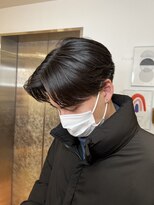 エクリ 麻布十番(equri)&nbsp;毛流れナチュラルパーマセンターパート