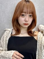 ロンド フィーユ(Lond fille)&nbsp;momo ナチュラル韓国ヘア☆たっぷりレイヤーのおしゃれヘア！