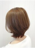 大人のウルフボブ