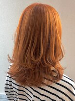 メロウ 神戸三宮(mellow) オレンジカラー / ウルフカット