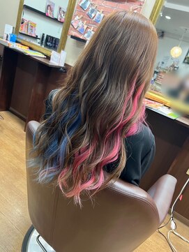 キュアスペース(CURE SPACE) インナーカラーデザイン