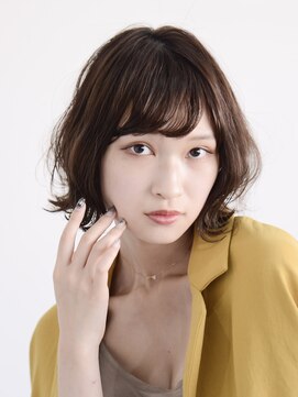 ロアーヘアー オペラオー 折尾店(RAWR hair Opera O) 【RAWR】ボブヘアミディアム_外ハネスタイル