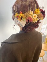 ソースバンダイ 万代(SOURCE) 成人式ヘアセット