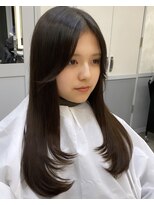 ロンドアヴァントゥス 池袋(Lond aventus) 韓国レイヤー/韓国風/ボブ/髪質改善/黒髪/ブリーチなし〔池袋〕