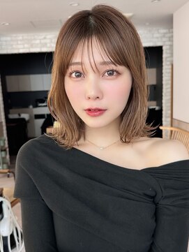 サンド 名古屋(sand) ボブ/インナーカラー/縮毛矯正/髪質改善/顔まわり/ショートボブ