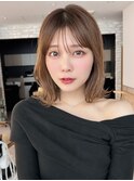 ボブ/インナーカラー/縮毛矯正/髪質改善/顔まわり/ショートボブ