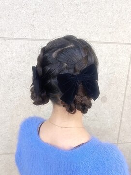 ゴート アミティ(G.O.A.T AMITY) ガーリースタイル/心斎橋/ヘアメ/セットサロン