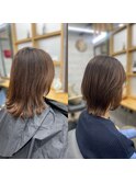 泉区 泉中央 縮毛矯正 髪質改善 トリートメント 艶髪カラー