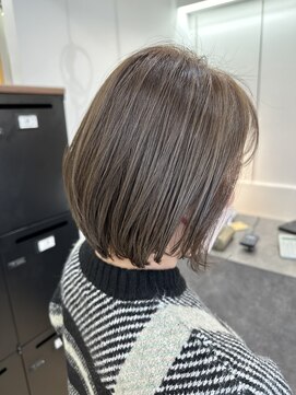 ユニ バイ マグ 長野店(Uni.by Mag) 20代30代40代ハイライト立体感アッシュベージュ