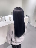 レフ(LEF)&nbsp;コリアンブルー/ダブルカラー/ケアブリーチ/ブルーブラック