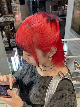 アソビセカンド 原宿(ASOBI 2nd) ダブルカラー/韓国/ブリーチ/ハイトーンカラー/カチモリ