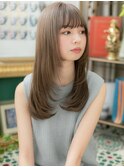 グレイアッシュ黒髪前下がりストレートc6戸田公園20代30代40代